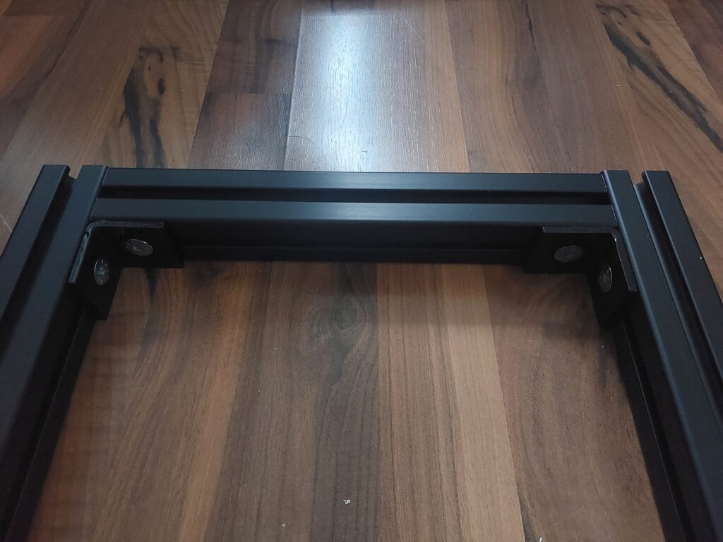 Assembled rear of ground frame
