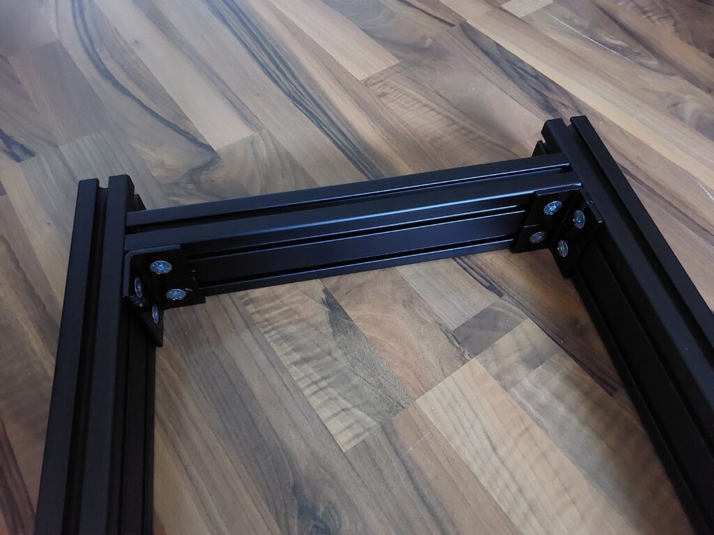 Assembled wheel stand arch