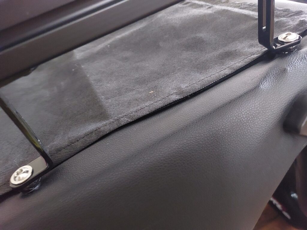 Seat adapters tightened to seat