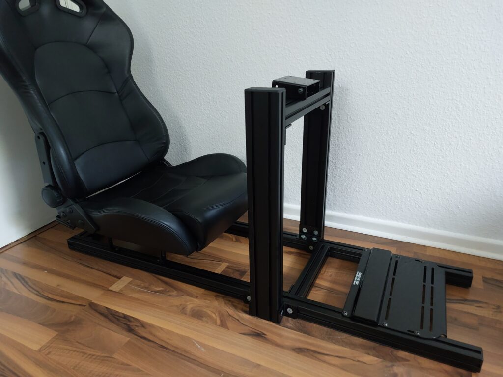 Finished simracing rig